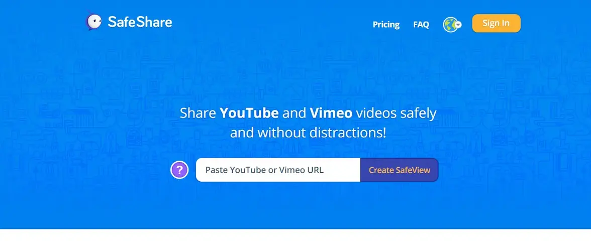 Cara Menonton Video YouTuber diblokir lewat SafeShare.tv