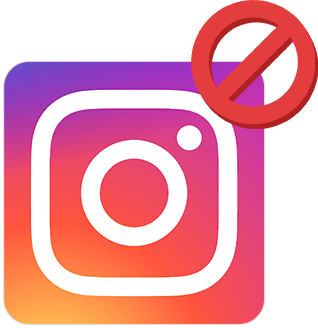 instagram blokir